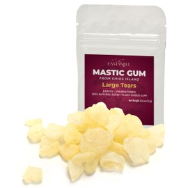 Eastanbul Mastic Gum Chicle 0.53Oz (15G), Jawliner Gum En 15 Tubos Individuales, Goma Natural Para Jawline, Mastic Chicle Para Fuerza De Mandíbula, Ch