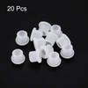 MECCANIXITY 20Pcs T Shape Rubber Grommet Mount Dia 6.5mm ID
