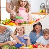 Mixweer 36 Pcs Kids Plastic Kitchen Knives Children's Safe Cooking