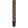 D'Addario Woven Guitar Strap, Red Hot Rod Flame