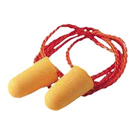 3M 3M 1110 Disposable Earplugs, 37 dB, Corded (100 Pairs / Pack)