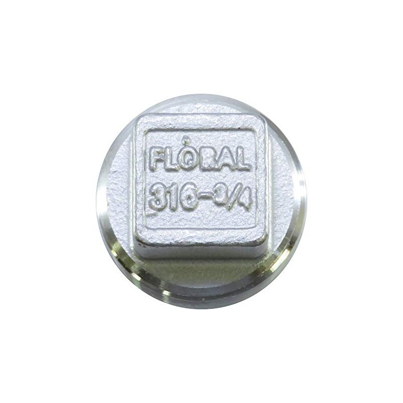 Flowbal Stainless Steel Threaded Fitting Plug VP-S14-03 3/8