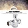Urinal Flush Valve with Push Button Toilet Delay Flushing Valve