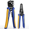 haisstronica Wire Stripper Tool Set, 10-24 AWG Self-Adjusting & Manual,