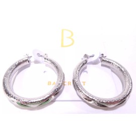 Bancroft Women's Shimmer and Shine Hoop Earrings NWT 42