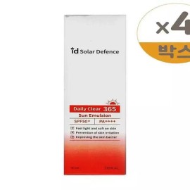 SellerHub [셀러허브]아이디 솔라 디펜스 데일리 365 선 에멀젼 50ml 4개(SH) (S46124607) [SellerHub] ID Solar Defense Daily 365 Sun Emulsion 50ml 4pcs (SH) (S46124607) [Basic]