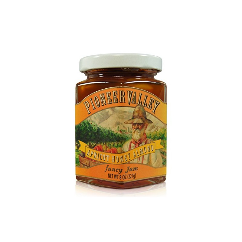 Pioneer Valley Gourmet Apricot Honey Almond Jam