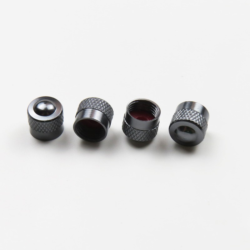 Pitlane Performance® Aluminium Valve Caps, Pack of 4 Valve Covers,