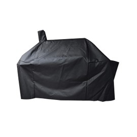 acoveritt Smoker Grill Cover Sized for Char-Griller Charcoal Grill 2190 and 2197 Heavy Duty Waterproof Patio 600D Canvas Barbeque BBQ Grill Cover G21623