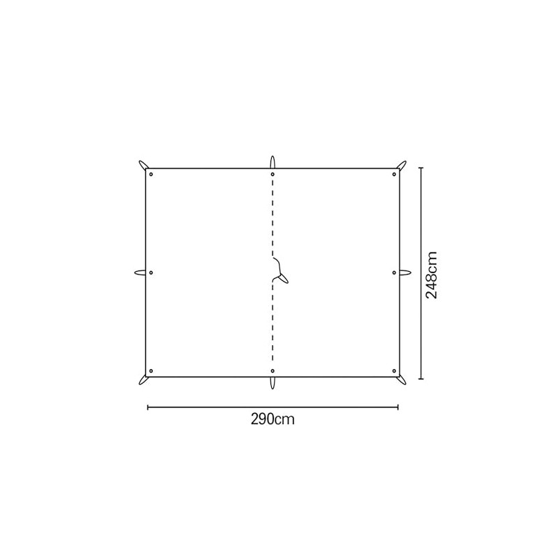 Terra Nova Adventure Tarp 2 - Cactus Green
