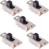 5 x On-On Slide Switch DPDT 1.5A Solder Terminals (Pack