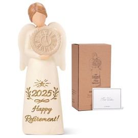 NINNSSOT Retirement Gift for Woman 2025, Happy Retirement Gifts for Women - Cool Retirement Gifts, Retired Gifts for Women, Retirement Decorations for Women 2025, Sculpted Hand-Painted Figurine