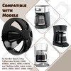 2 Pack Coffee Maker Brew Basket Water Stop Valve Kit