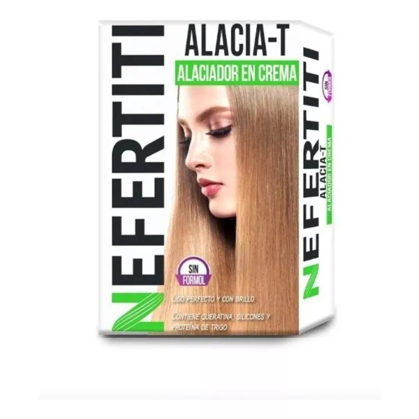 Nefertiti Alaciado Permanente En Crema  S/formol C/queratina Nefertiti