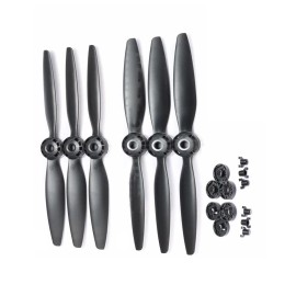 For Yuneec Typhoon H 480 6Pack Black Propeller A/B Blades Props CWX3 CCWX3 For Yuneec Typhoon H 480 c