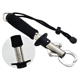 Fish Lip Gripper Fish Scales Professional Fish Holder Stainless Steel Fish Lip Grabber with 15KG/25KG Weight