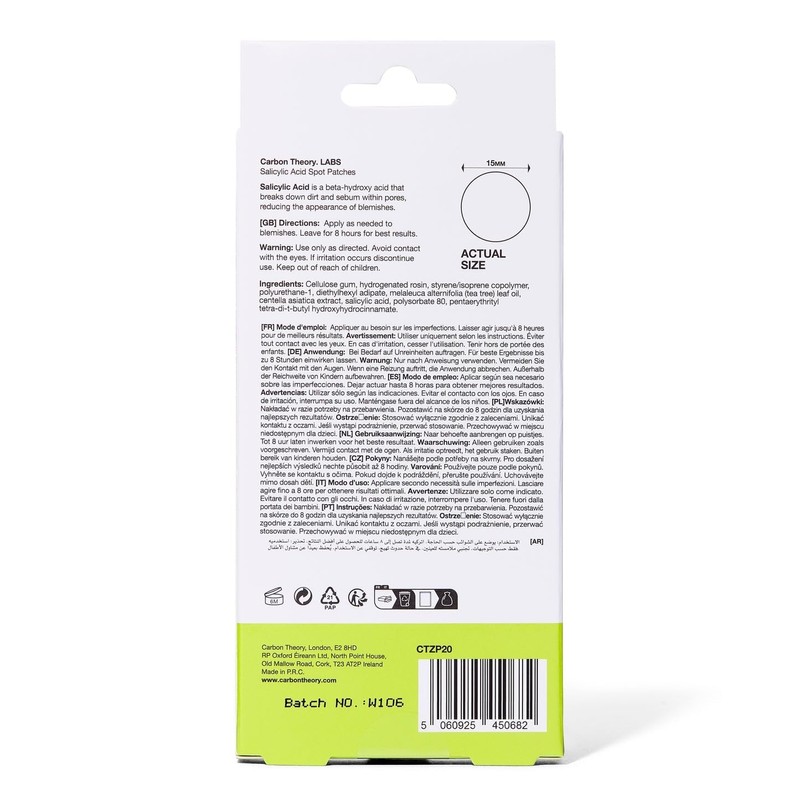Supacylic Zap Patch - 20 x Salicylic Acid Plasters for