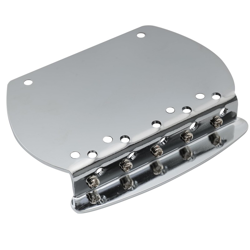 Musiclily Pro 16mm Steel 5-String Bass Bridge for Musicman Style