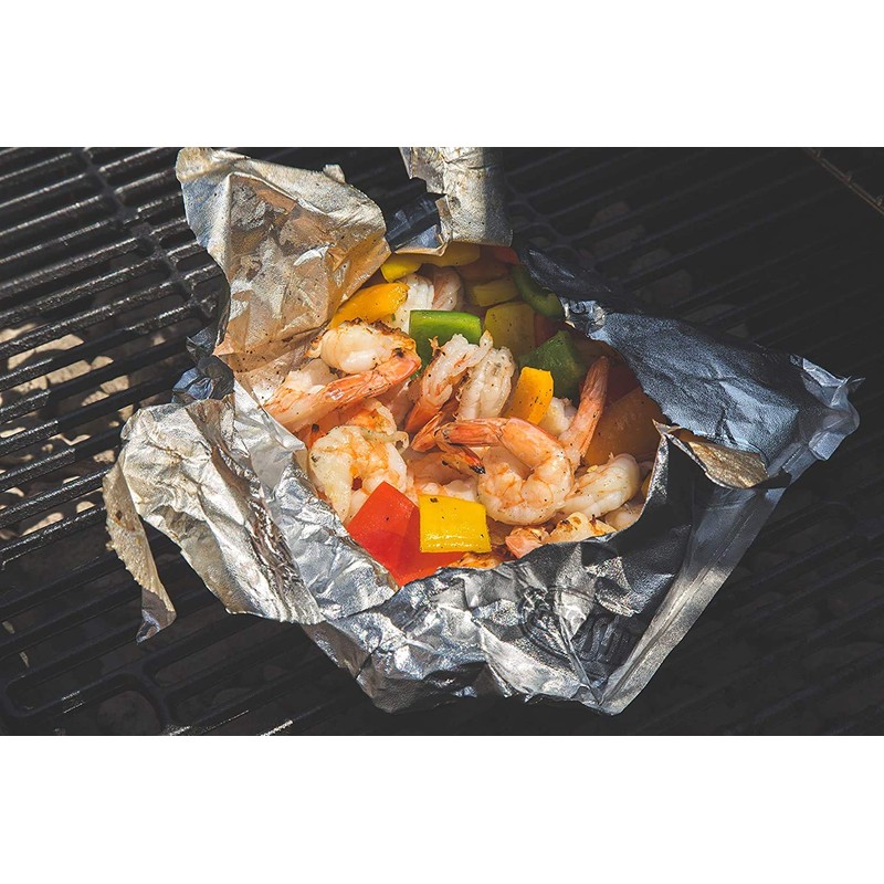 Kingsford Grilling Extra Tough Aluminum Grill Bags, For Locking in