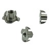 M5 (10 pieces) drive-in nuts with thread for wood, stainless
