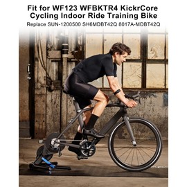 Vaticas 12V Charger Cord Fit for WF123 WFBKTR4 KickrCore Cycling Indoor Ride Training Bike Replace SUN-1200500 SH6MDBT42Q 8017A-MDBT42Q, Smart Trainer Bike AC/DC Adapter Supply Cable