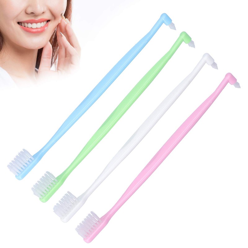 Cepillo de Dientes de Ortodoncia de 4 Piezas, Cepillo de