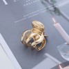 Erimberate Punk Hair Claw Clip Metal Claw Hair Clip Gold
