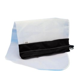 Vacbagz Swimming Pool Vacuum Bag 140 Micron Standard Dust Debris Leaf Bag Black | Compatible with Hammerhead, Riptide, and Power Vac & More! (15" W x 22" L)