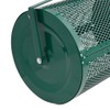 CHARMMA Compost Spreader Green Steel Standard Height-Adjustable,Compost Aerators-4009271