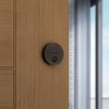 Kwikset Uptown Deadbolt Lock, Venetian Bronze Round Exterior Keyed Front