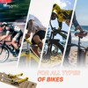 IMPALAPRO Bike Ultralight Titanium Bicycle Quick Release Set - Quick