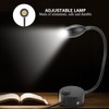 Black Durable Adjustable Bedside LED Light Lamp for Hotel Bedroom