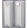Inomata Chemical Plastic Bag Stocker, White