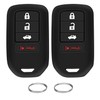 QBUC 2Pcs for Honda Key Fob Cover, fits for Honda