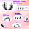 Volume Lash Clusters Spikes Cluster Eyelash Extensions 60D 80D 100D