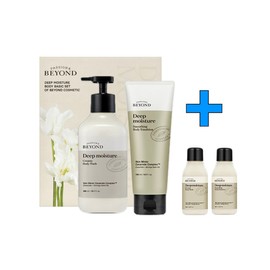 Beyond Deep Moisture Body Basic Set (Wash 300ml + Emulsion 150ml) + 2 body gifts / 비욘드 딥 모이스처 바디 베이직 세트(워시 300ml+에멀전 150ml)+바디 기프트 2종