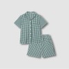 JAJU [JAJU] Women's Seersucker 5-part Pajama Set_Light Green