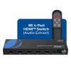 OREI 8K 4-port HDMI™ Switch (Audio Extract) (BK-41A)