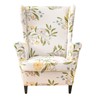 KRFOONN Wingback Chair Covers Slipcovers 2 Piece Stretch Wing Chair