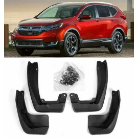 SDeelCase 4 Pcs Front & Rear Splash Guard Mud Flap For 2017-2022 All New Honda Cr-V CRV