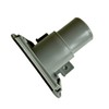 2 x 28mm Waste Outlet Hose Sockets with Flap –