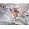  1122 Lace Ribbon Nail Nail Queen Handmade Nail Tips