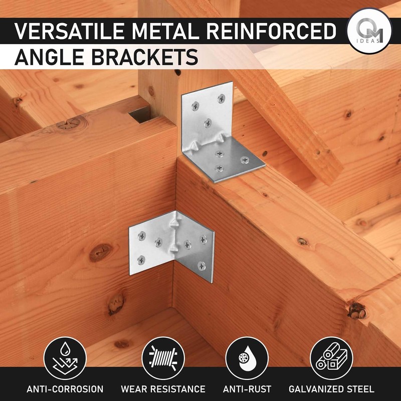 OMIdeas 15 x Angle Brackets (40 x 40 x 40)