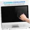 KOMBIUDA 2-Pack Microfiber Screen Cleaning Cloths for Electronics Laptops Glasses