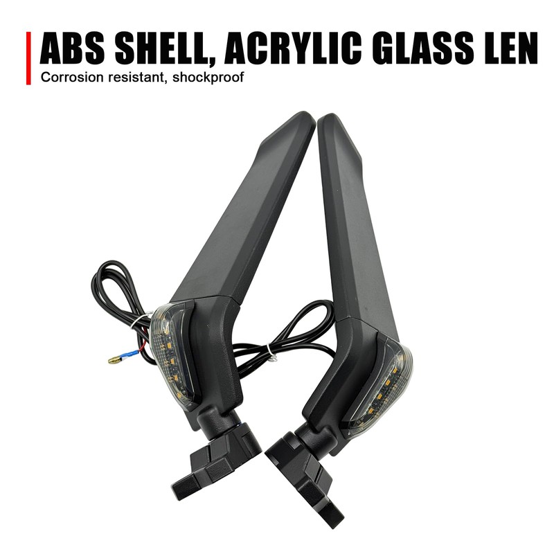 TT719 Wing Style Aerodynamic Rear View Mirror Compatible with CFMOTO