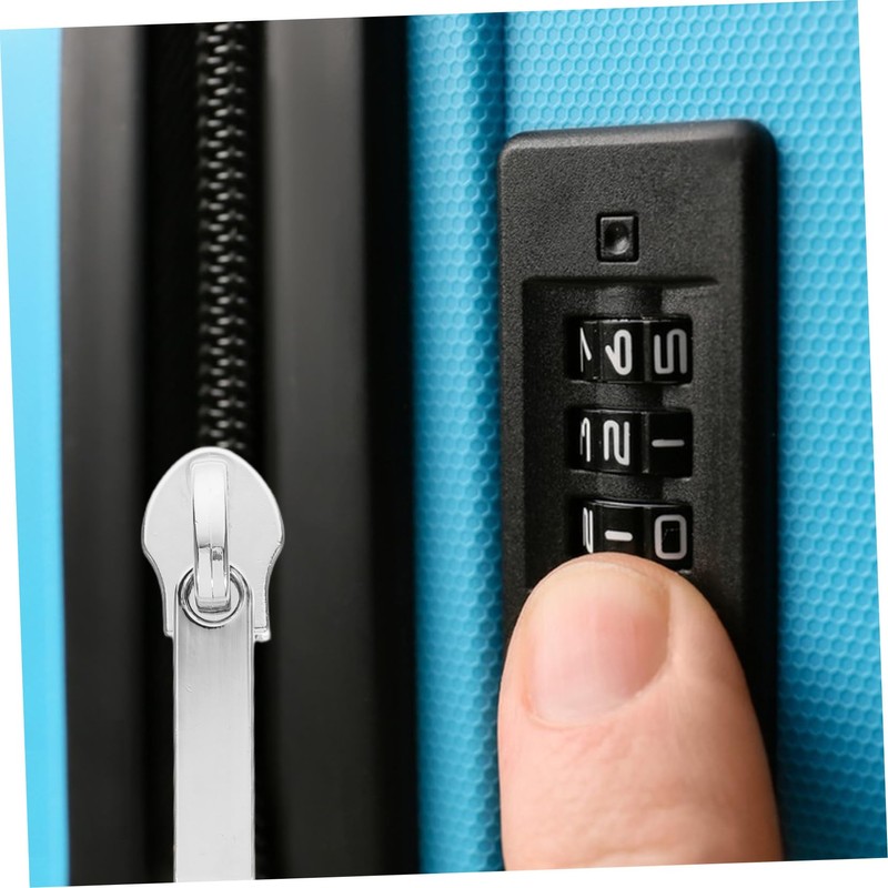 SHINEOFI 4pcs Heavy Duty Luggage Zipper Pull Replacement Double Explosion