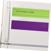 jojofuny 4pcs Large Magnetic Sentence Strips for Teachers Dry Erase
