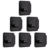Aikzik Black Hooks for Hanging Heavy Duty, Adhesive Hooks for