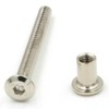 VEDA 10pcs ALLOY STEEL M6 X 40mm KITCHEN BEDROOM CABINET