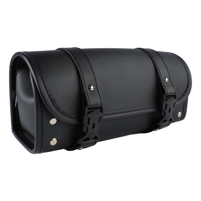 Motorbike Roll Saddlebags 2 Strap Buckle Closure Waterproof 2 Strap